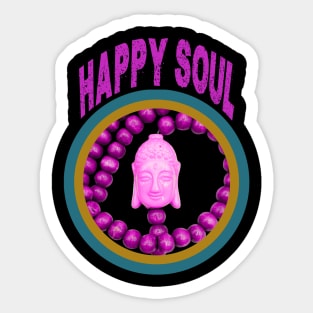 Buddha happy soul Sticker